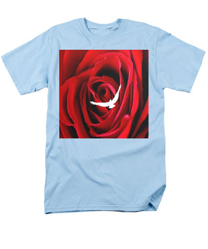 Miłość – Męska koszulka T-shirt (regularny krój)
