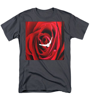 Miłość – Męska koszulka T-shirt (regularny krój)