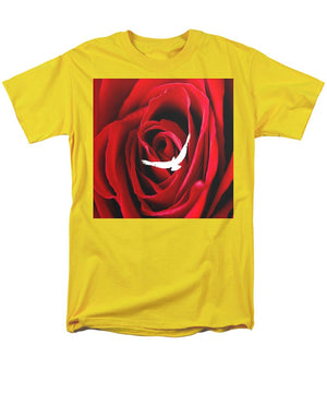 Miłość – Męska koszulka T-shirt (regularny krój)