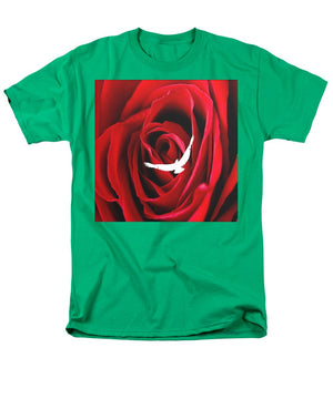 Miłość – Męska koszulka T-shirt (regularny krój)