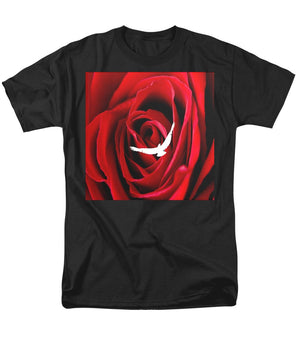 Miłość – Męska koszulka T-shirt (regularny krój)