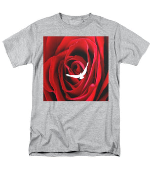 Miłość – Męska koszulka T-shirt (regularny krój)