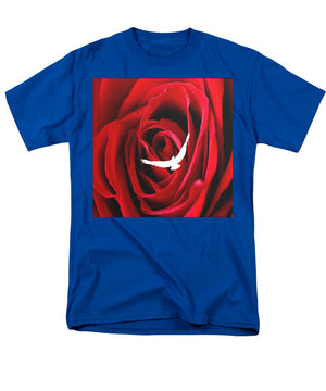 Miłość – Męska koszulka T-shirt (regularny krój)