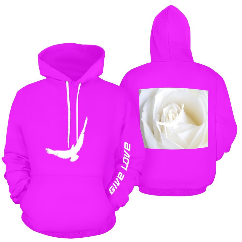 bluza z kapturem "daj miłość"