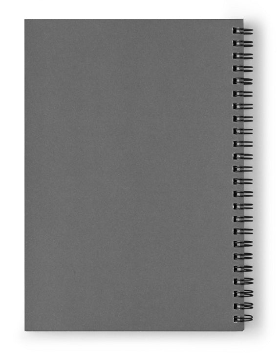 Wielokątna sylwetka konia-jednorożca – notes spiralny